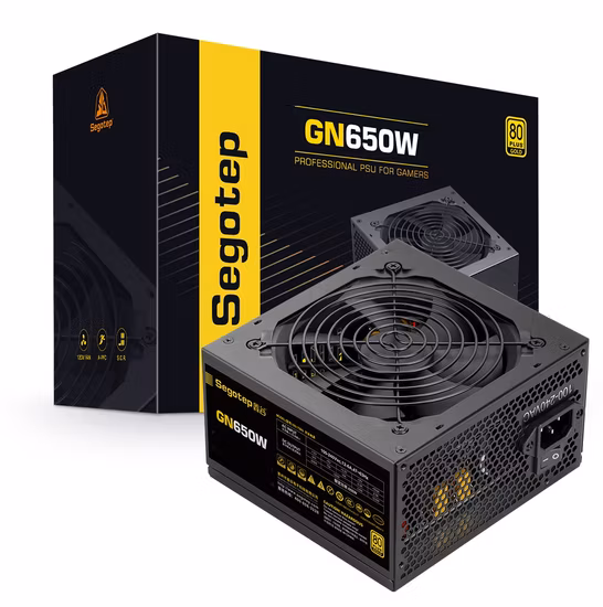 Juli Segotep Export nach Deutschland Fidschi 650W 750W ATX12V 80 Plus Gold zertifiziertes nicht-modulares aktives Pfc-Computernetzteil